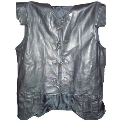 Leather Clans Waist Coat