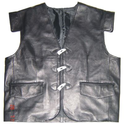 Leather Clans Waist Coat